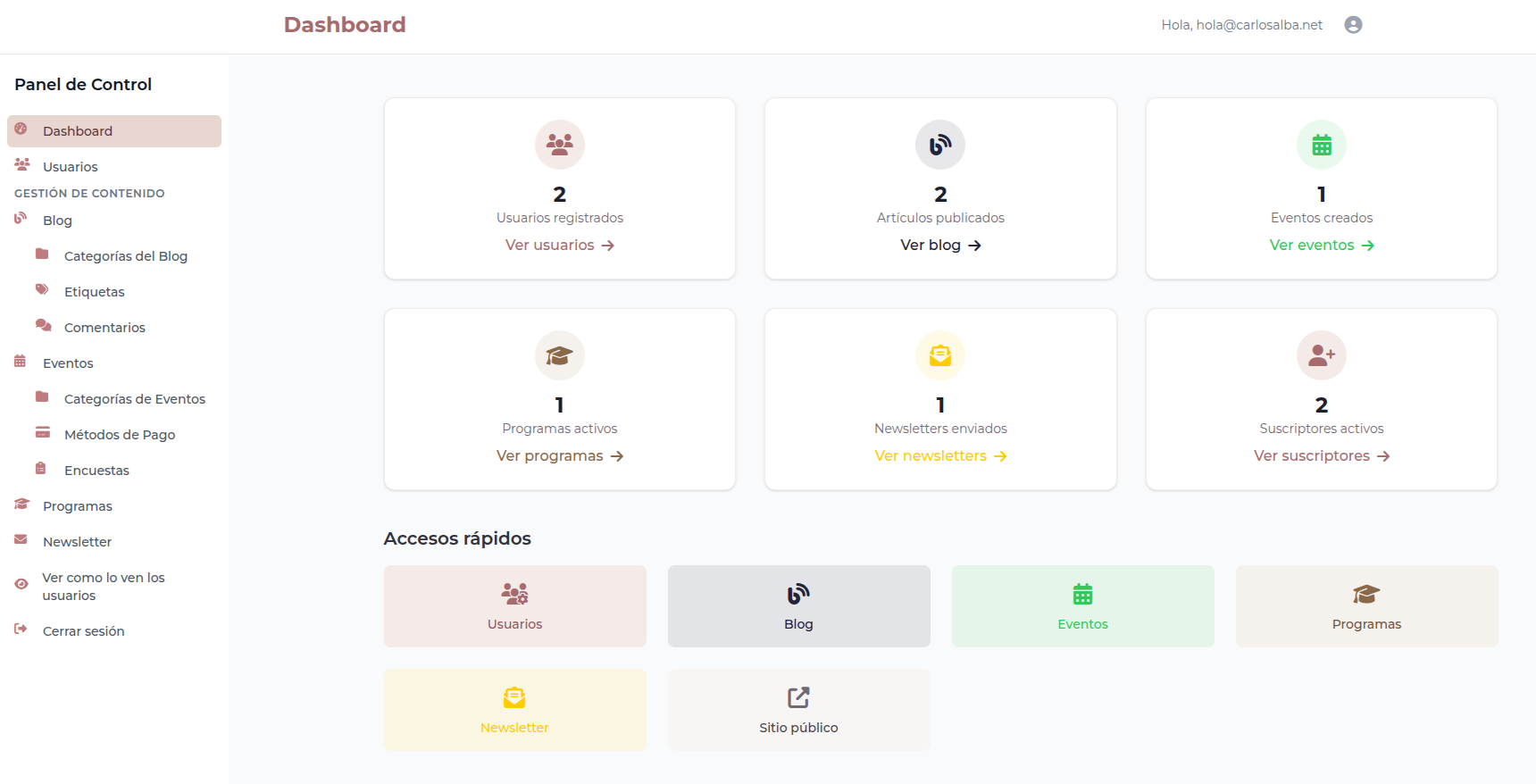 Dashboard